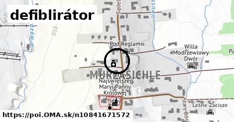 defiblirátor