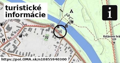 turistické informácie