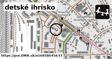 detské ihrisko