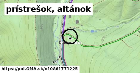 prístrešok, altánok