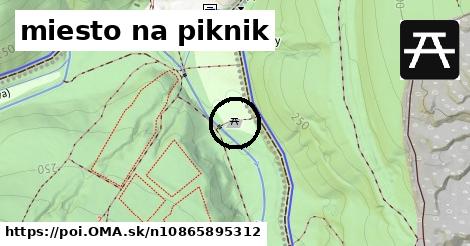 miesto na piknik