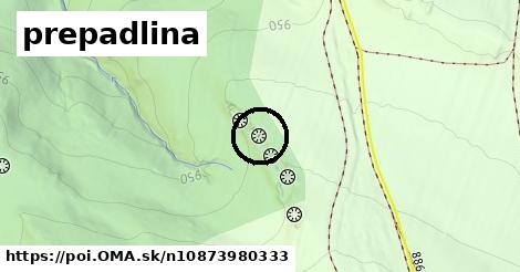 prepadlina