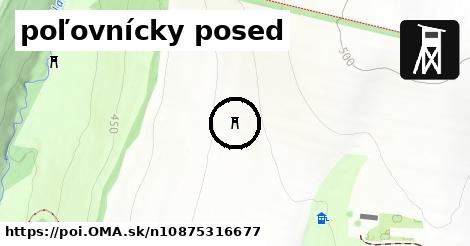 poľovnícky posed