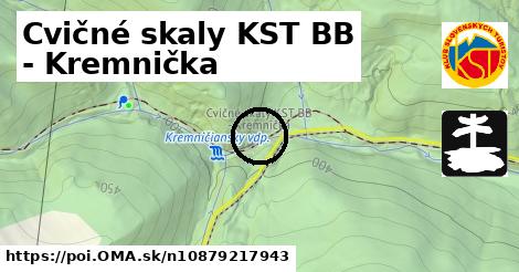 Cvičné skaly KST BB - Kremnička
