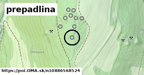 prepadlina