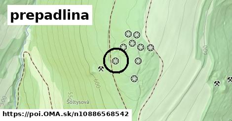 prepadlina