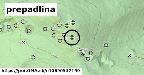 prepadlina