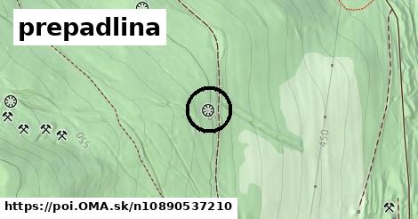 prepadlina