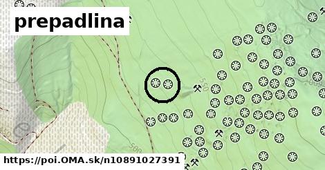 prepadlina