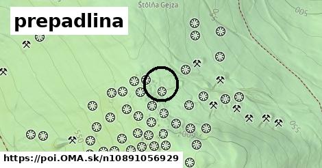 prepadlina