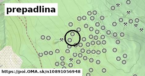 prepadlina