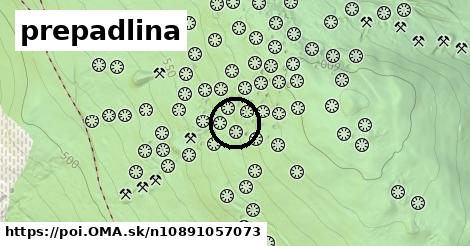 prepadlina