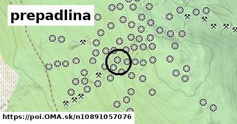 prepadlina