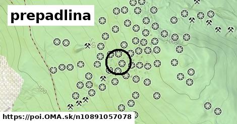 prepadlina