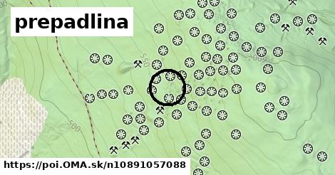 prepadlina