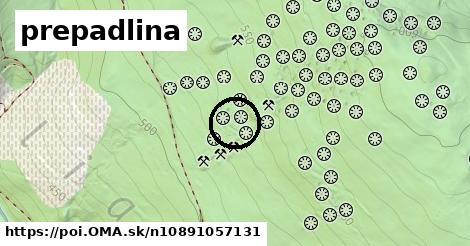 prepadlina