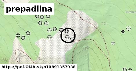 prepadlina