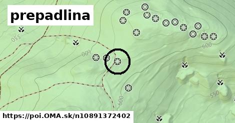 prepadlina