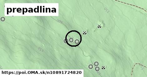 prepadlina