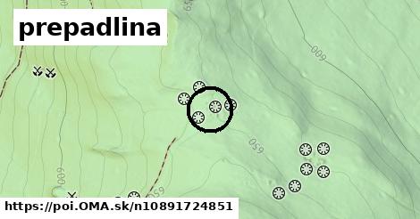 prepadlina