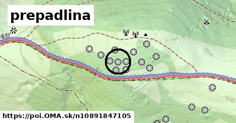 prepadlina