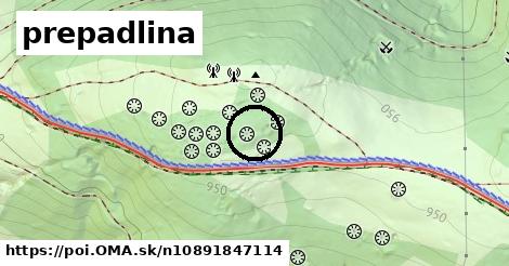 prepadlina