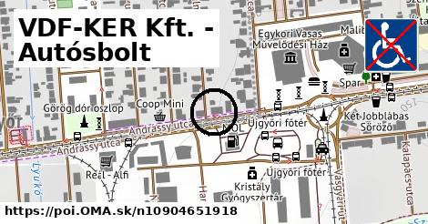 VDF-KER Kft. - Autósbolt