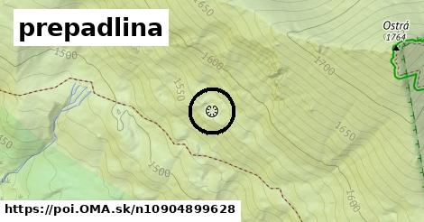 prepadlina