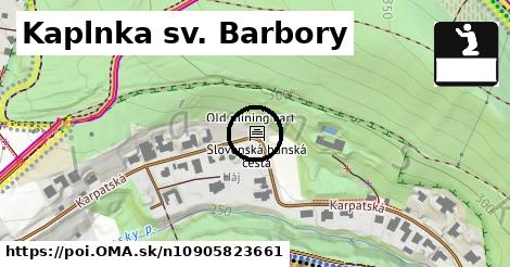 Kaplnka sv. Barbory