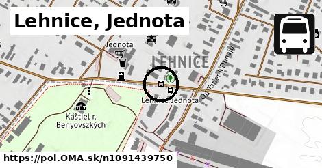 Lehnice, Jednota