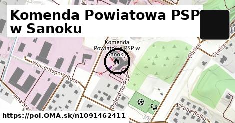 Komenda Powiatowa PSP w Sanoku