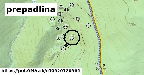 prepadlina