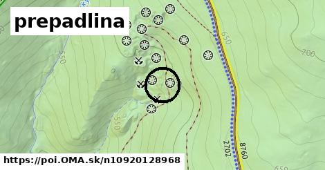 prepadlina