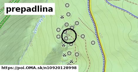 prepadlina