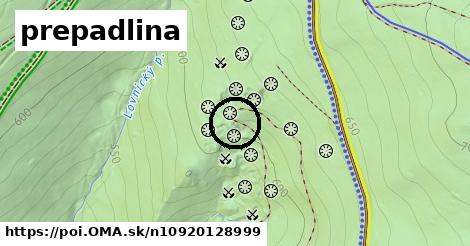 prepadlina