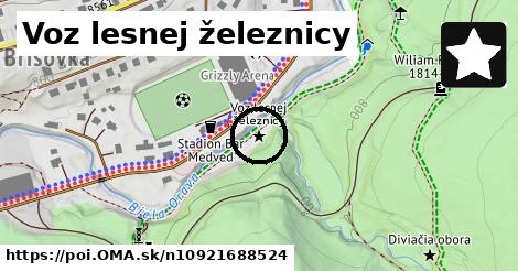 Voz lesnej železnicy