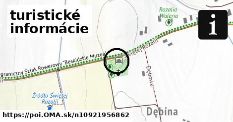 turistické informácie