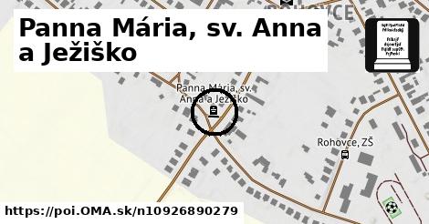 Panna Mária, sv. Anna a Ježiško