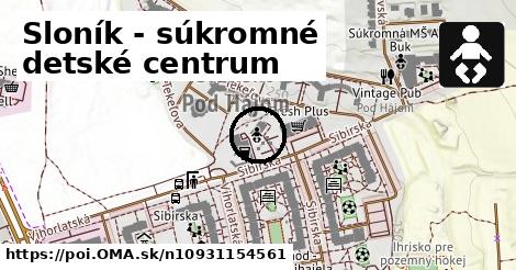 Sloník - súkromné detské centrum