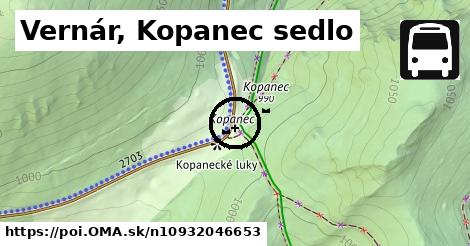 Vernár, Kopanec sedlo