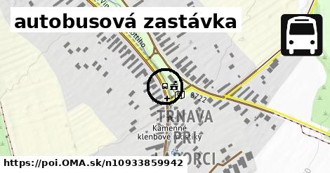 autobusová zastávka