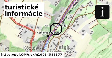 turistické informácie