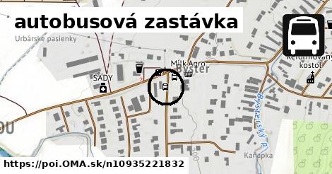 autobusová zastávka