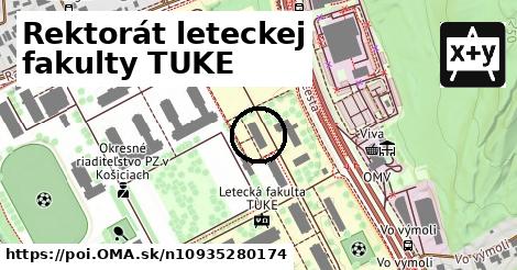 Rektorát leteckej fakulty TUKE