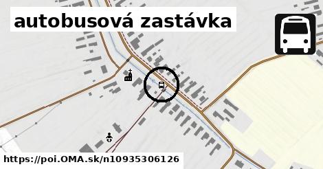 autobusová zastávka