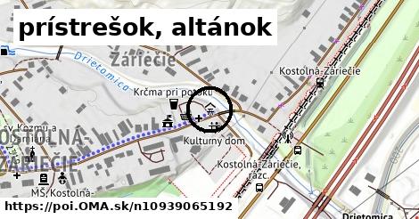 prístrešok, altánok