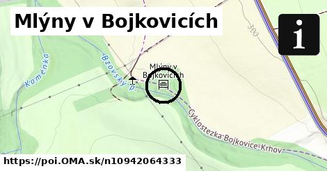 Mlýny v Bojkovicích