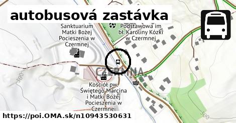 autobusová zastávka