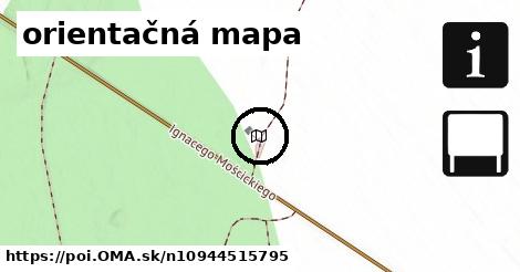 orientačná mapa