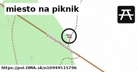 miesto na piknik